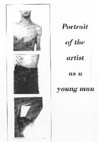 Portrait of the artist as a young man - Innencover