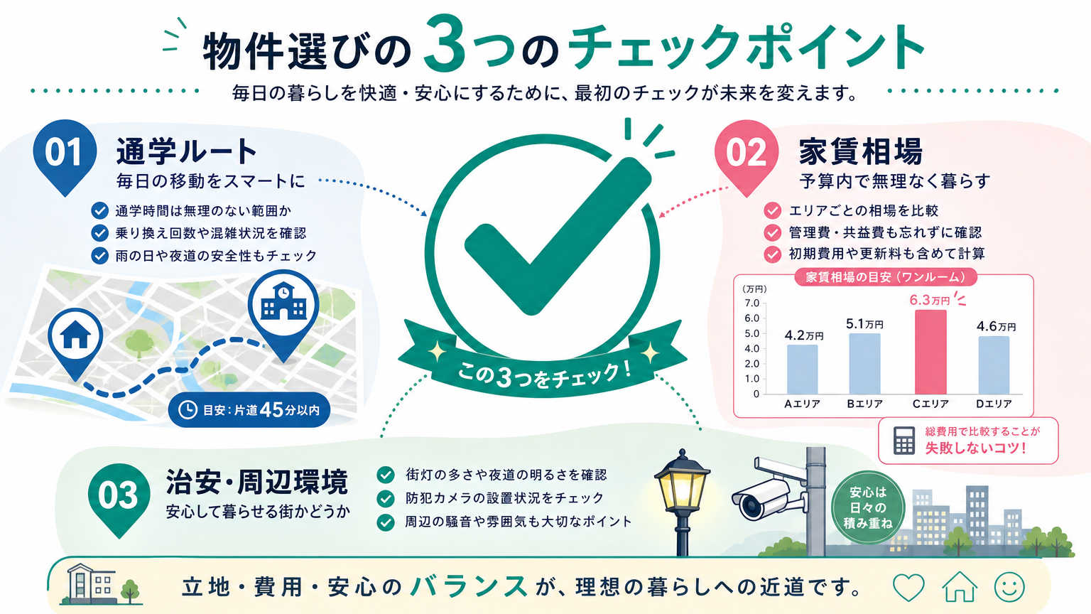 京都で大学周辺エリアを選ぶときのチェックポイント